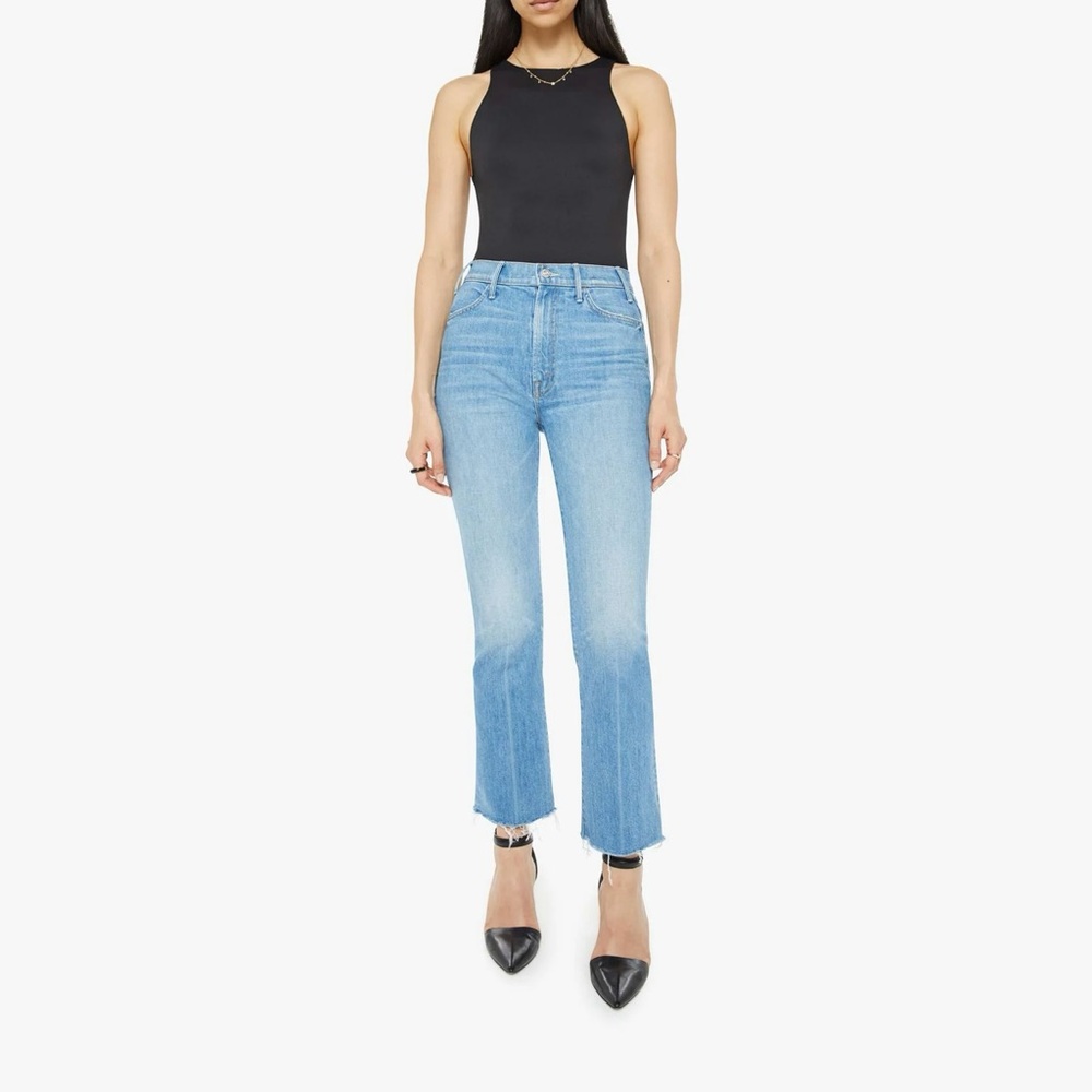 MOTHER The Hustler Ankle Fray Jean